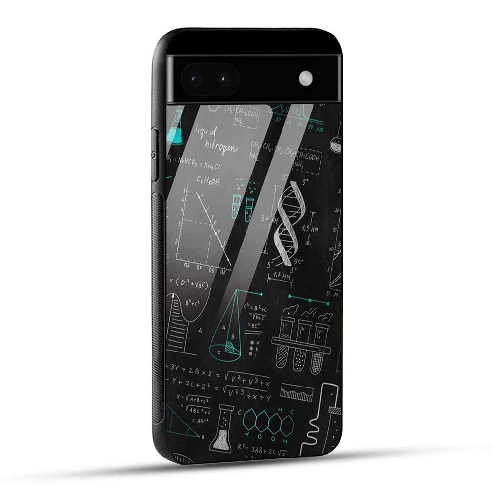 Google Pixel 6A Back Cover Geometric Board Glass Case
