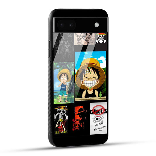 Google Pixel 6A Back Cover No Girls No Tension Printed Glass Case