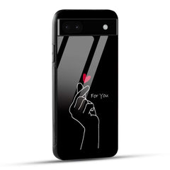 Google Pixel 6A Back Cover For You Printed Glass Case