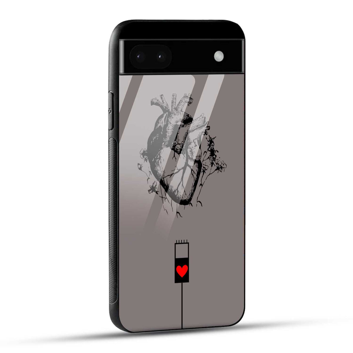 Google Pixel 6A Back Cover Colorful Watercolor Painting Printed Glass Case