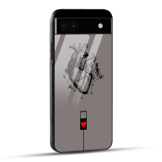 Google Pixel 6A Back Cover Colorful Watercolor Painting Printed Glass Case