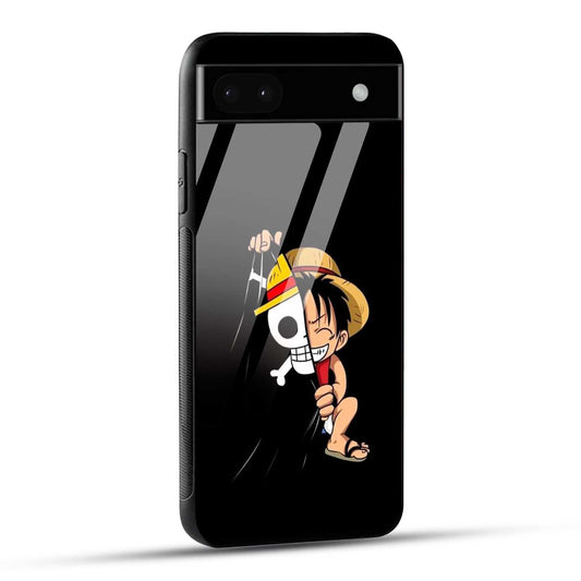 Google Pixel 6A Back Cover Luffy Printed Glass Case