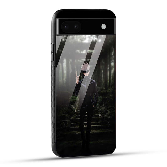 Google Pixel 6A Back Cover Gojo Printed Glass Case
