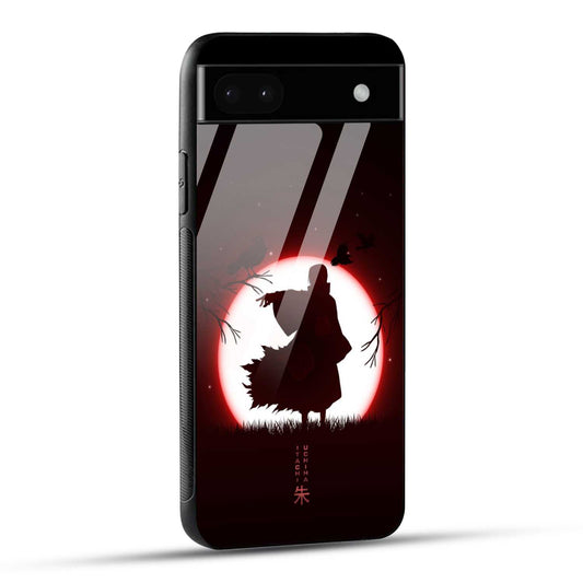 Google Pixel 6A Back Cover Itachi Uchiha Printed Glass Case
