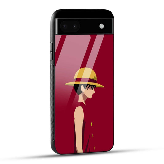 Google Pixel 6A Back Cover Luffy Printed Glass Case