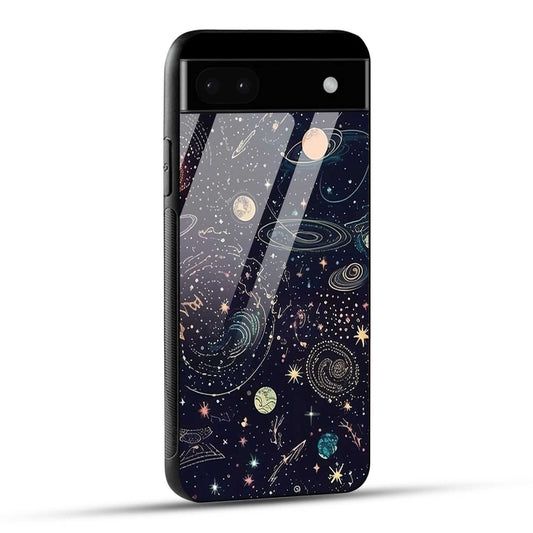 Google Pixel 6A Back Cover Beauty Of Multiverse Art Printed Glass Case