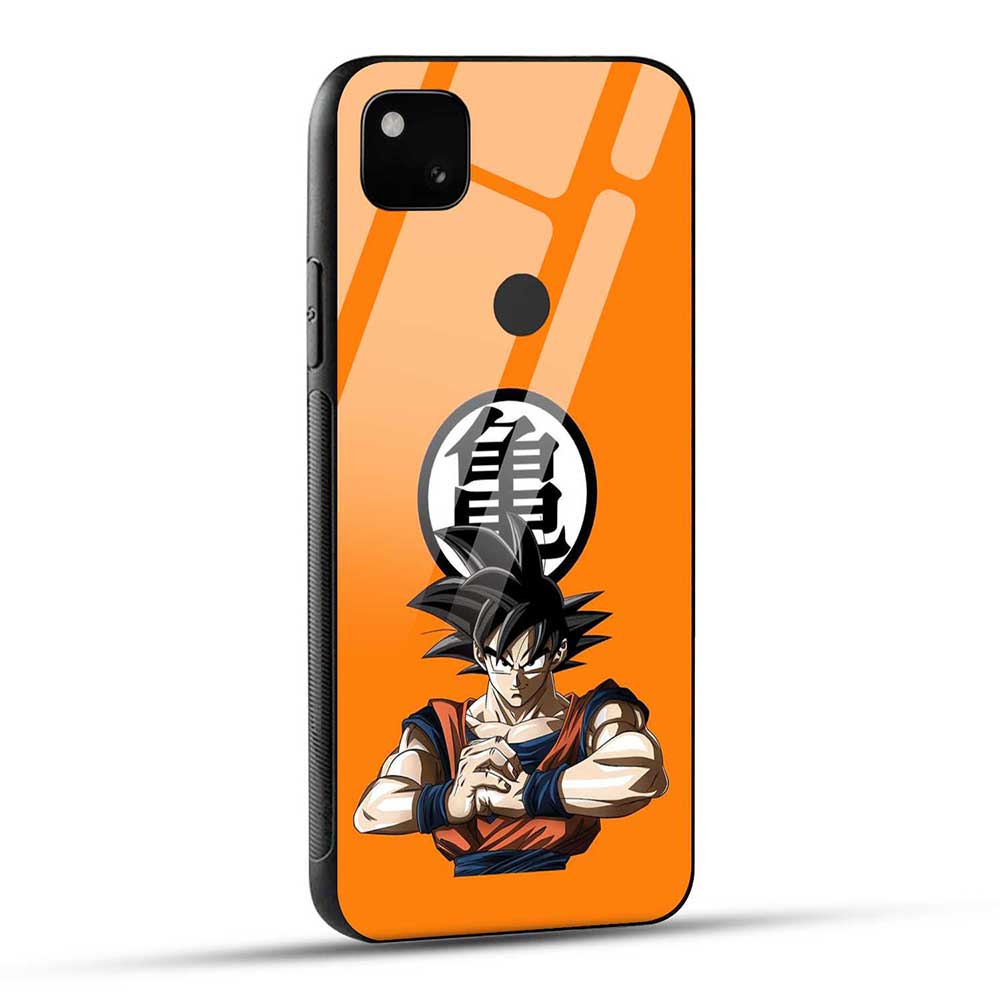 Pixel 4A Back Cover Anime Cartoon Glass Case