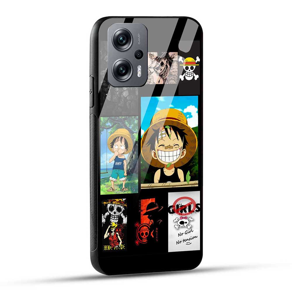 Redmi K50i 5G Back Cover No Girls No Tension Glass Case