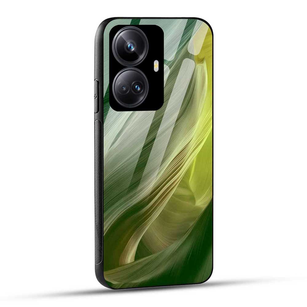 REALME 10 PRO PLUS 5G Back Cover Green Glass Case