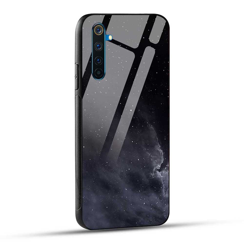 Realme 6 Pro Back Cover Stars in The Dark Glass Case