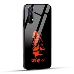 Realme 7 / Realme Narzo 20 Pro / Realme Narzo 30 Back Cover Jay Shree Ram Bajrangballi Hanuman Glass Case