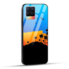 Realme 8 / Realme 8 Pro Back Cover Mountain Glass Case