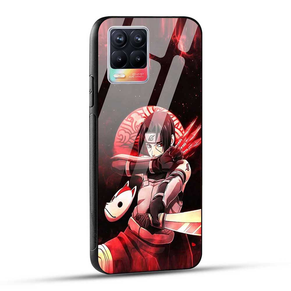 Realme 8 / Realme 8 Pro Back Cover Itachii Glass Case