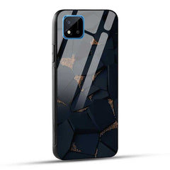 Realme C11 Back Cover Texture Glass Case