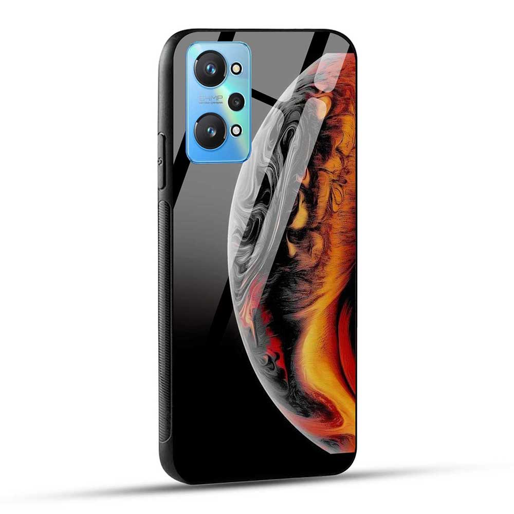 Realme GT Neo 2 / Realme GT Neo 3T / REALME GT 2 Back Cover Space Planet Glass Case