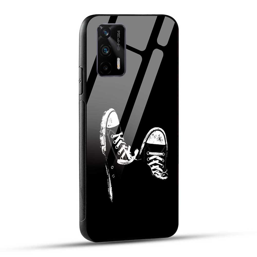 Realme GT 5G / Realme X7 Max 5G Back Cover Shoes Glass Case