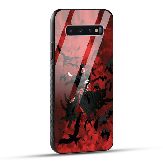 Samsung Galaxy S10 4G Back Cover Akatsukii Printed Glass Case