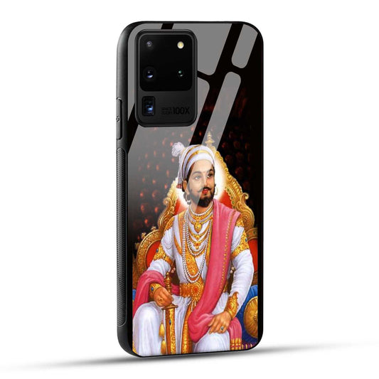 Samsung Galaxy S20 Ultra Back Cover Chhatrapati Shivaji Maharaj Printed Glass Case