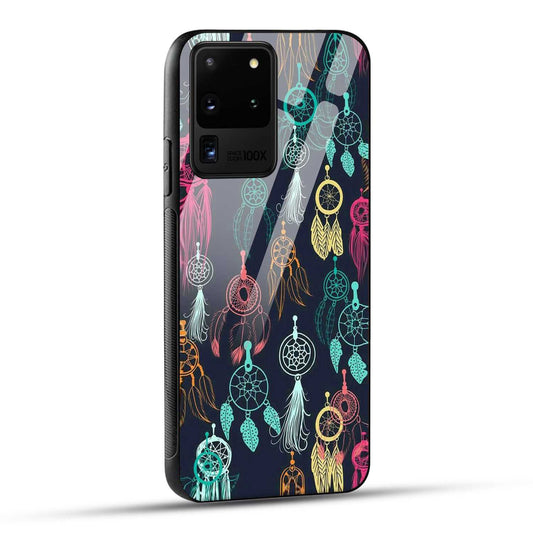 Samsung Galaxy S20 Ultra Back Cover Dreamcatcher Printed Glass Case