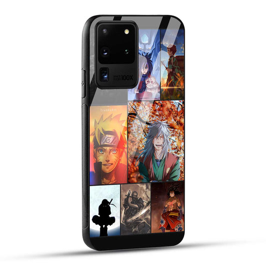 Samsung Galaxy S20 Ultra Back Cover Kakashii Narutto Printed Glass Case