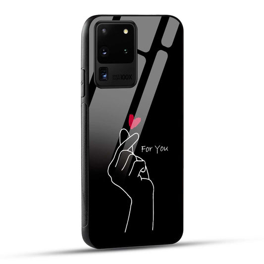 Samsung Galaxy S20 Ultra Back Cover For You Printed Glass Case