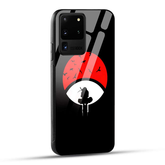 Samsung Galaxy S20 Ultra Back Cover Itachi Uchiha Printed Glass Case