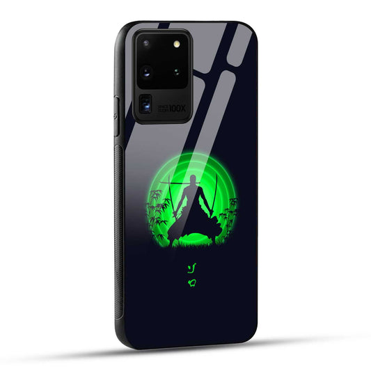 Samsung Galaxy S20 Ultra Back Cover Zoro Printed Glass Case