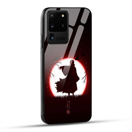 Samsung Galaxy S20 Ultra Back Cover Itachi Uchiha Printed Glass Case