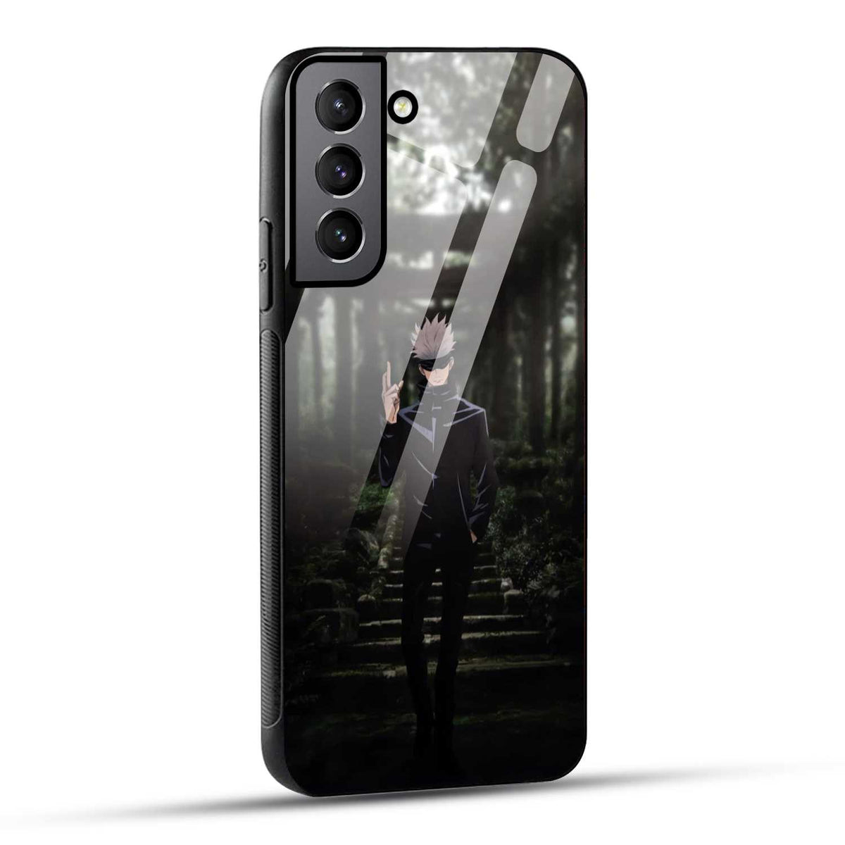 Samsung Galaxy S22 Plus 5G Back Cover Gojo Printed Glass Case