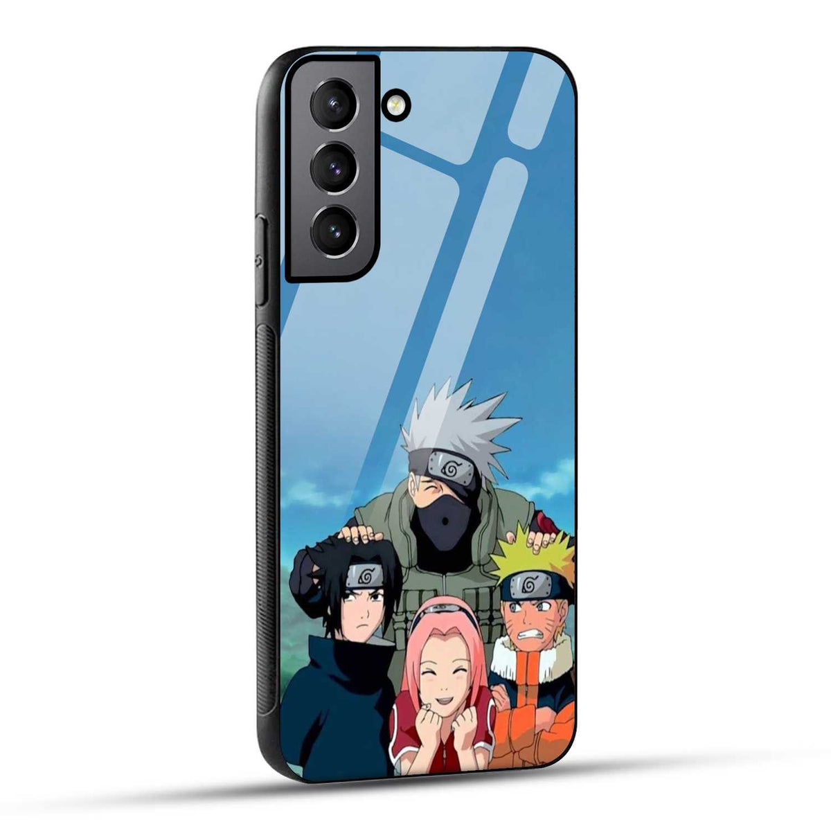 Samsung Galaxy S22 Plus 5G Back Cover Kakashi Printed Glass Case