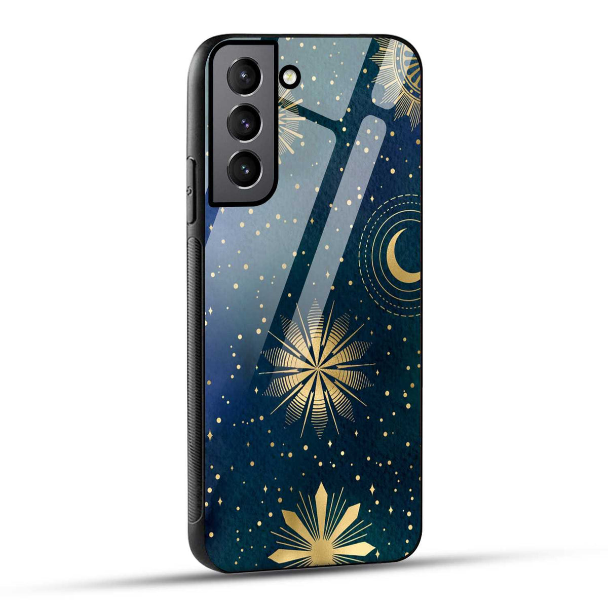 Samsung Galaxy S22 Plus 5G Back Cover Art Of Moon Printed Glass Case