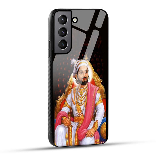 Samsung Galaxy S21 Plus 5G Back Cover Chhatrapati Shivaji Maharaj Printed Glass Case