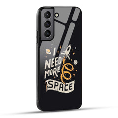 Samsung Galaxy S21 Plus 5G Back Cover I Need More Space Printed Glass Case