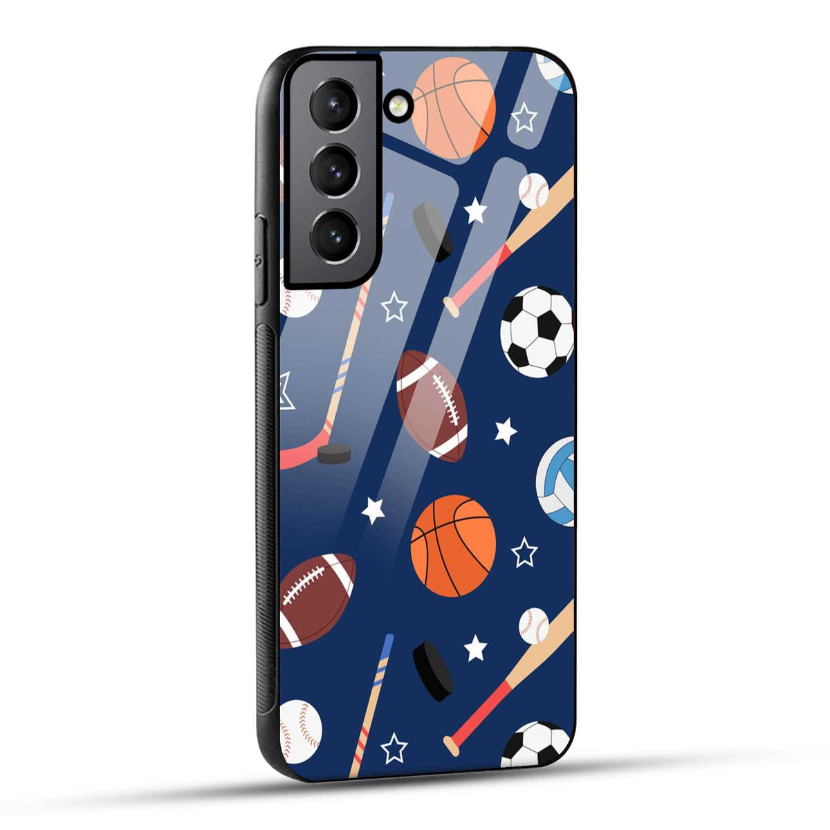 Samsung Galaxy S21 Plus 5G Back Cover Every Sports Matter Printed Glass Case