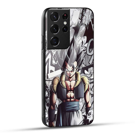 Samsung Galaxy S21 Ultra 5G Back Cover Looking Angry Printed Glass Case
