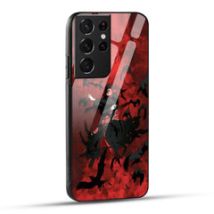 Samsung Galaxy S21 Ultra 5G Back Cover Akatsukii Printed Glass Case
