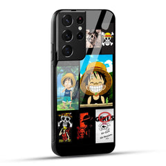 Samsung Galaxy S21 Ultra 5G Back Cover No Girls No Tension Printed Glass Case