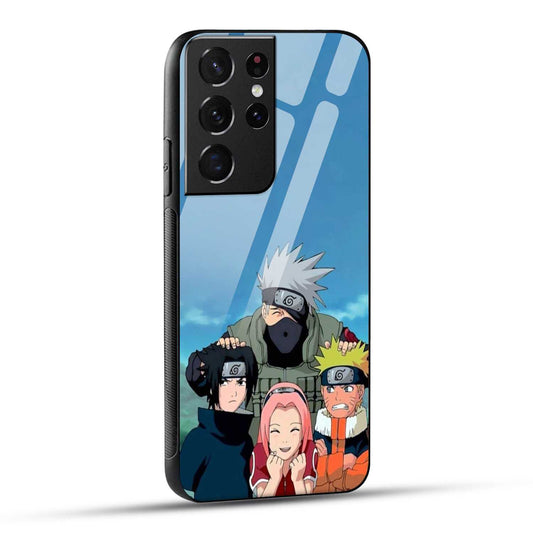 Samsung Galaxy S21 Ultra 5G Back Cover Kakashi Printed Glass Case