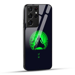 Samsung Galaxy S21 Ultra 5G Back Cover Zoro Printed Glass Case