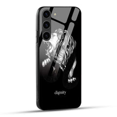 Samsung Galaxy S23 Plus 5G Back Cover Dignity Printed Glass Case
