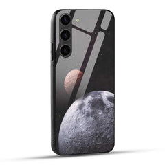 Samsung Galaxy S23 Plus 5G Back Cover Galaxy Space Printed Glass Case
