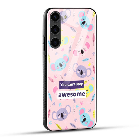 Samsung Galaxy S23 Plus 5G Back Cover Koalas Printed Glass Case