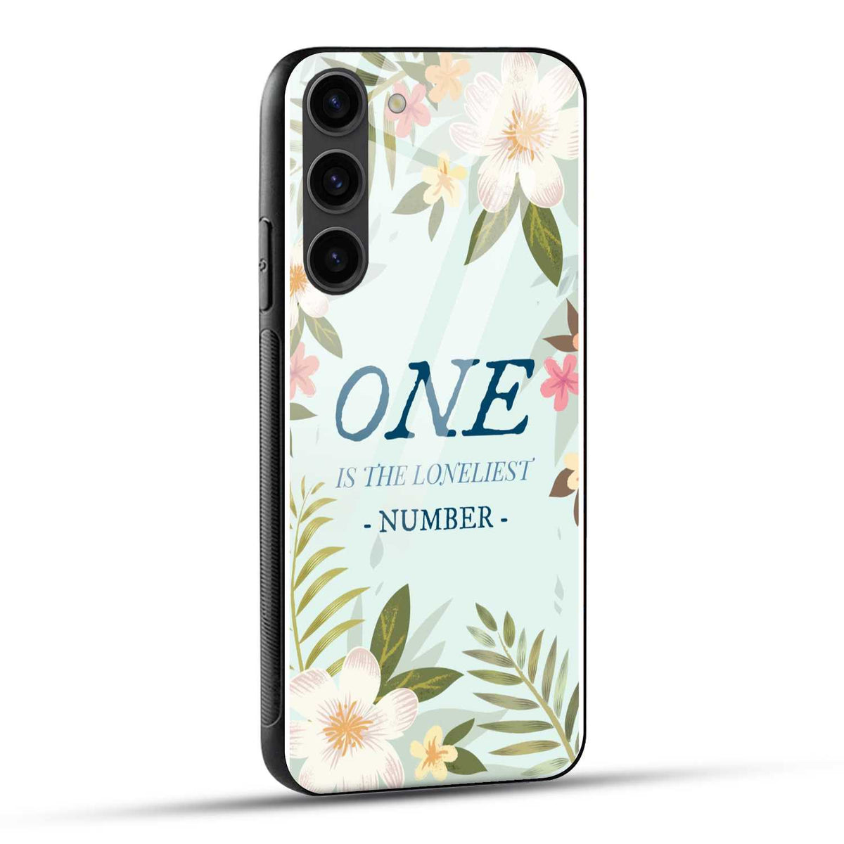 Samsung Galaxy S23 Plus 5G Back Cover Tropic Plants Printed Glass Case