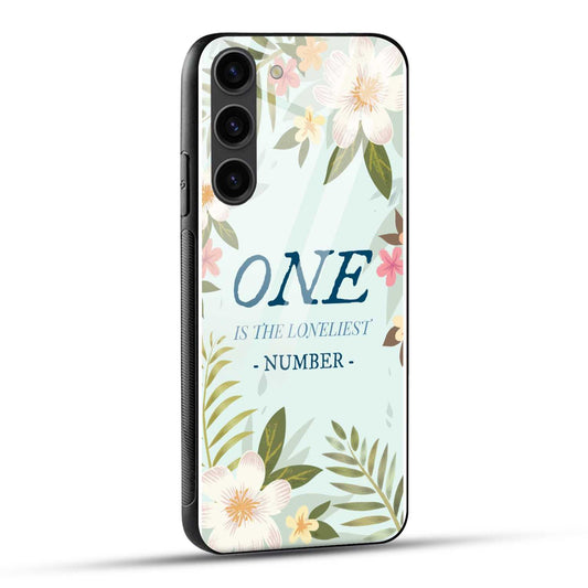 Samsung Galaxy S23 Plus 5G Back Cover Tropic Plants Printed Glass Case