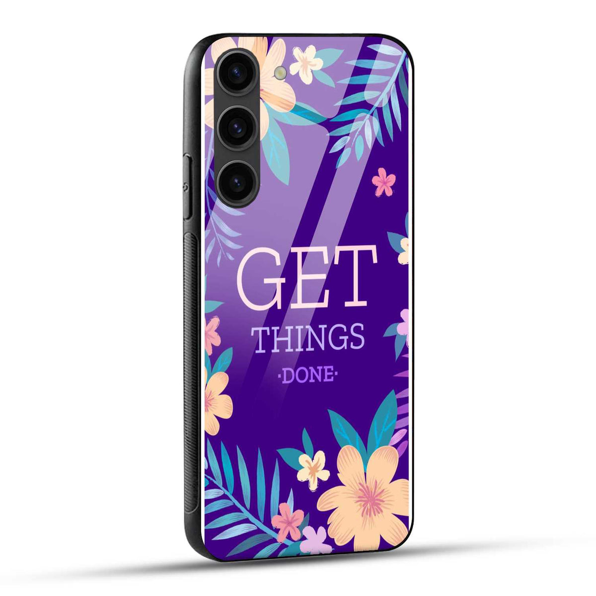 Samsung Galaxy S23 5G Back Cover Get Things Done Printed Glass Case