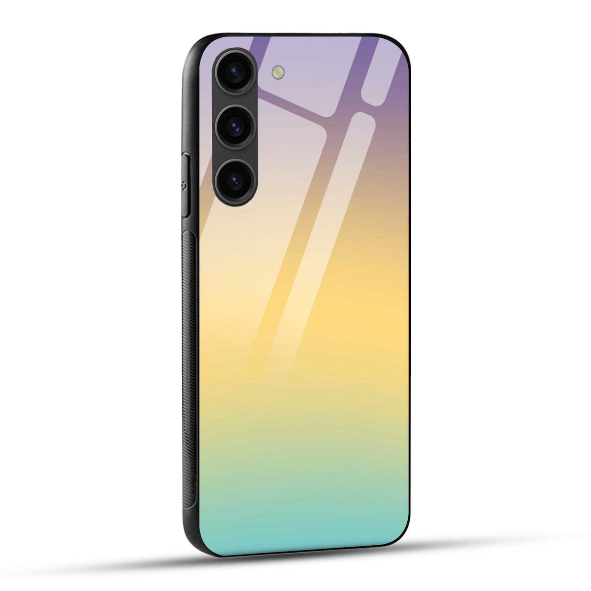 Samsung Galaxy S23 5G Back Cover Dawn Of Happiness Sky Printed Glass Case