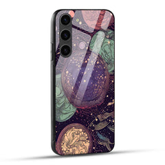 Samsung Galaxy S23 5G Back Cover Found New Planet Seamless Art Printed Glass Case