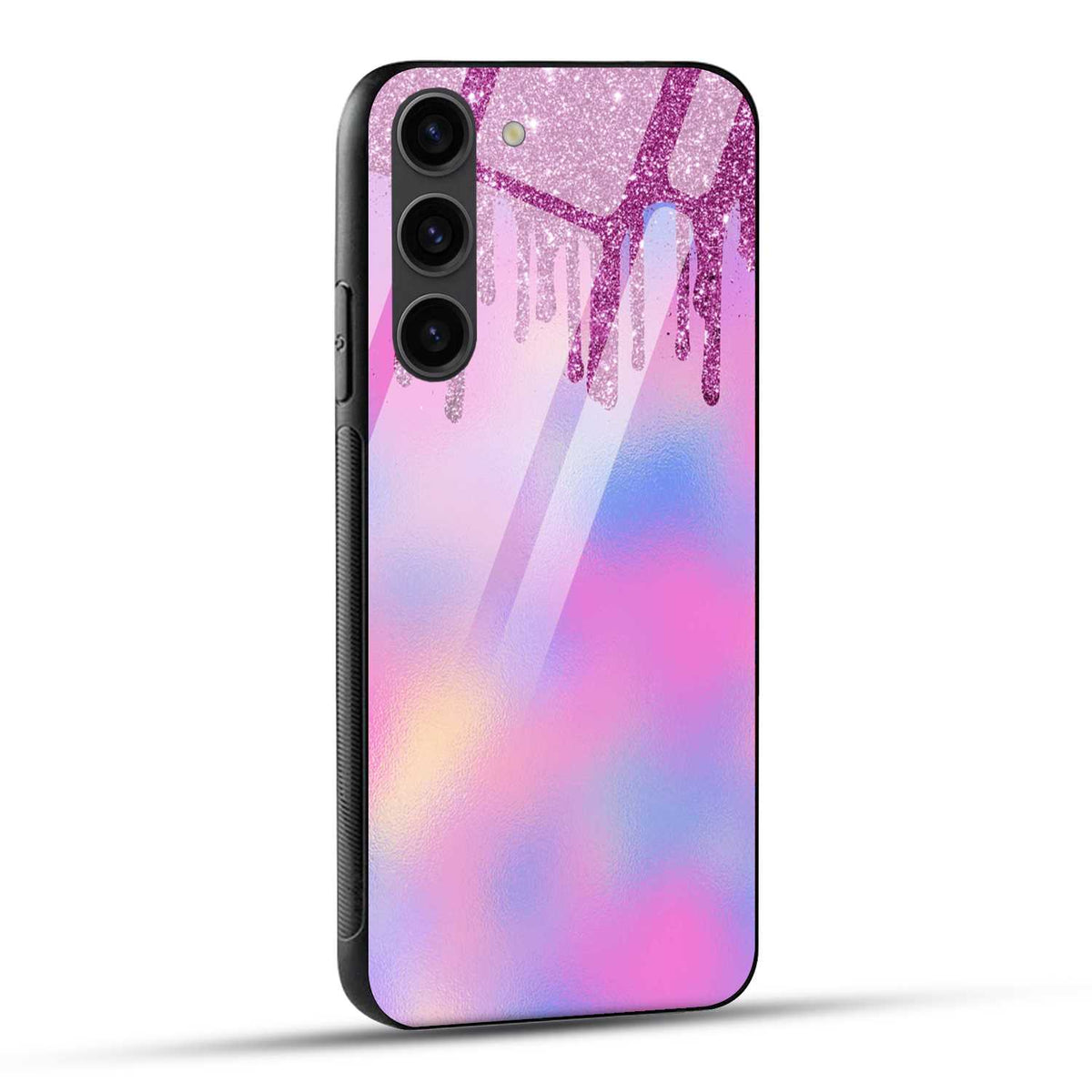 Samsung Galaxy S23 5G Back Cover Melting Diamond Printed Glass Case