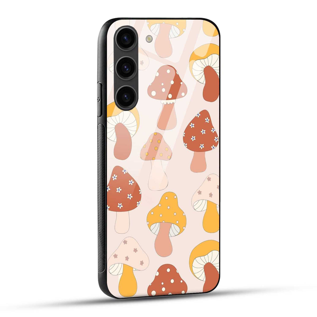 Samsung Galaxy S23 5G Back Cover Mashrooms Art Printed Glass Case