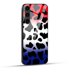 Samsung Galaxy S23 5G Back Cover Animal Pattern Printed Glass Case